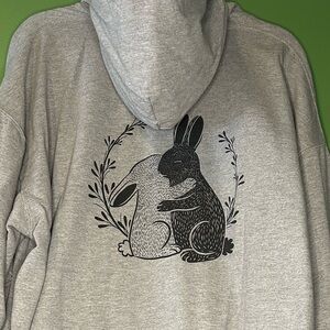 TC Gray Hoodie Sweatshirt